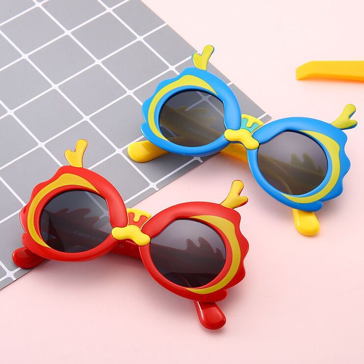 Polarized silicone sunglasses with UV400 protection for kids T222009