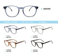 Plastic acetate eyeglasses frame for women WD1419