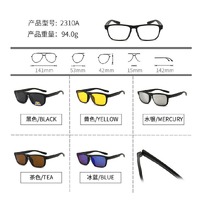 El Dorado frames with polarized sunshades set (clip-on) on magnet 2310A (5 pieces) 