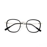 Hybrid frame, metal + TR90, with Blue Block coating SANTA 01213