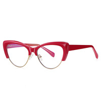 Plastic TR90 frames for glasses with Blue Ray Cut protection and flex hinges FOCUS FCS2178