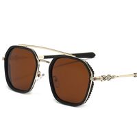 Plastic TR90 sunglasses with UV400 protection 9734-2-GT