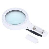 Magnifier with universal backlight, magnifying glass with handle 95100-XX, diameter 100 mm, magnification: 4Х