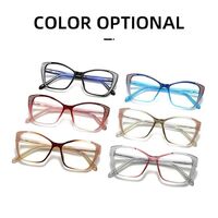 Plastic frame with anti-blue light protection lenses, with spring hinges Elit 5751-EL
