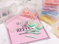 Mini soft contact lens XF-8透明熊