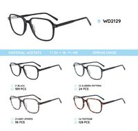 Plastic acetate eyeglasses frame WD2129