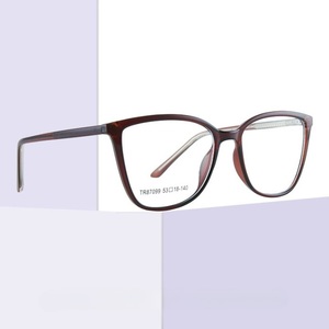 TR90 plastic frame or glasses with blue light protection, with spring hinges FA87099