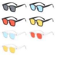 Fashionable sunglasses with colored lenses KY3351铰链