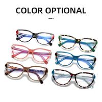 Plastic frame with anti-blue light protection lenses, with spring hinges Elit 6593-EL