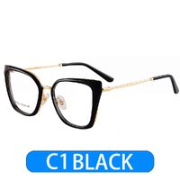 Combined frame (metal + TR90) or glasses with blue light protection, with spring hinges FA87006