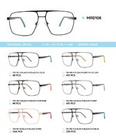 Metal frame with TR-90 temples MR0108