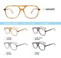Plastic acetate eyeglasses frame WD1493P
