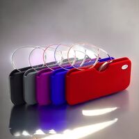 Plastic reading pince-nez glasses with case 6021, diopters from +1.00 to +3.00, RMC=62-64