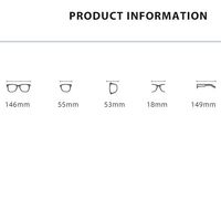 Очки пластиковые TR90 с защитой от синего света Blue Block FENQI F30132