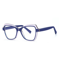 Plastic TR90 frames for glasses with Blue Ray Cut protection and flex hinges FOCUS FCS2217
