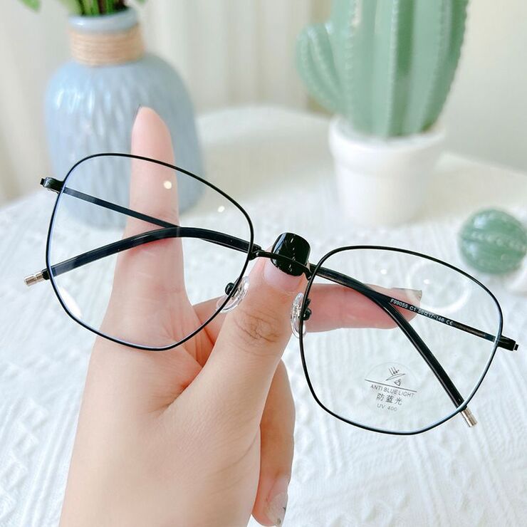 Metal frame with Blue Ray Cut protection lenses MAMO F99055