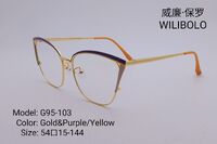 Metal ultrathin frames Wilibolo G95-103