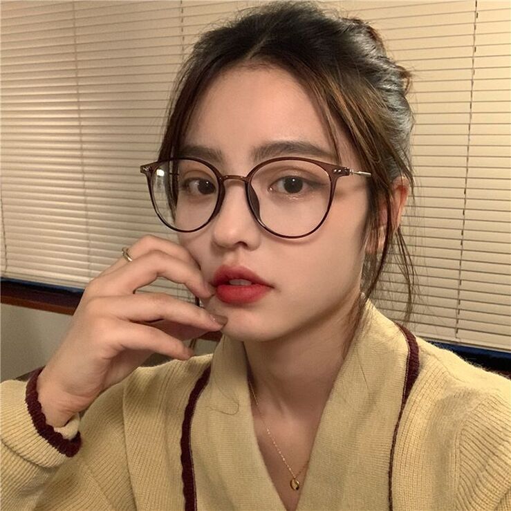 Очки комбинированные (металл + TR90) женские с защитой от синего света 9531-90045-PN