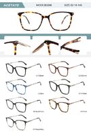 Оправа пластиковая из ацетата мужская с флексом B2206-DA