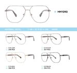 Metal men's frame for glasses MM1090