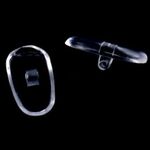 Носоупор для очков из материала PVC CY078, CY079, CY080, размер 10*6/13.5*7.5 мм, под винт и защёлку