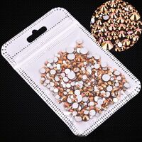 Набор страз с плоским дном для украшения оправ и очков, 39 цветов, PD0006