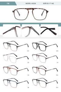 Plastic TR90 frame for men with spring hinges A5029-DA