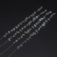 Цепочка для очков из натурального камня красный коралл GL1210