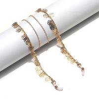 Цепочка для очков с листьями GL1340