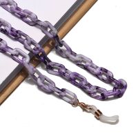 Акриловая двухцветная цепочка для очков GB073