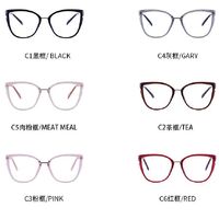 TR90 plastic frame or glasses with blue light protection, with spring hinges FA87071