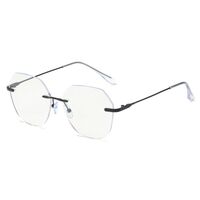 Очки металлические безрамочные с защитой от синего света KY5103