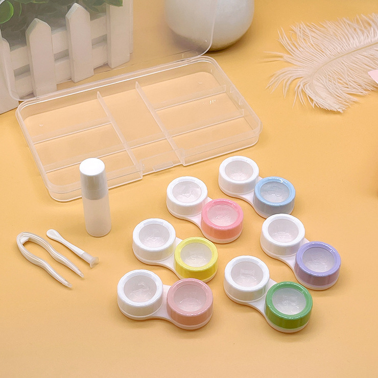 Mini set with contact lens cases SAB-1SixBoxes, 6pcs