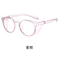 Plastic glasses with Blue ray cut protection, with anti-fog protection KY3375-2防护镜