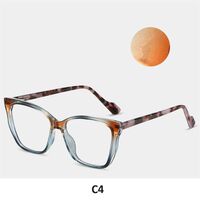 TR90 plastic frame or glasses with blue light protection, with spring hinges FA87230