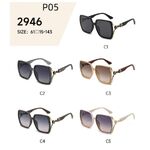 Polarized metal + TR90 sunglasses P05KY 2946