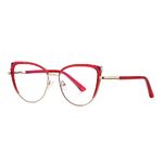 Metal Blue Blocker frames for glasses More FCS3124