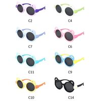 Polarized silicone sunglasses with UV400 protection for kids T22130-OU