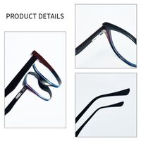 TR90 plastic frame or glasses with blue light protection, with spring hinges FA87228