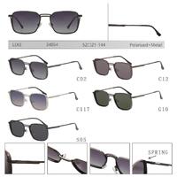Polarized metal sunglasses for women Leke LK34054