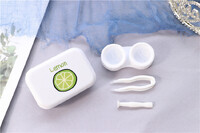 Mini set for a soft contact lens (Kits for contact lenses) B17-Lemon