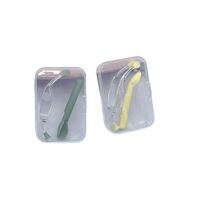 Мини-набор для мягких контактных линз - пинцет + присоска KD-888镊子+佩戴勺