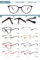 Plastic TR90 frame for women with spring hinges YT26008-DA