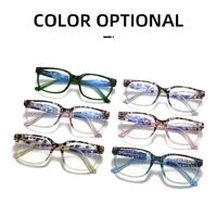 Plastic frame with anti-blue light protection lenses, with spring hinges Elit 5721-EL