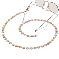 Красная акриловая цепочка для очков GL1409