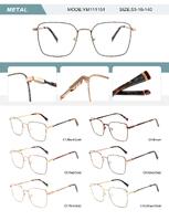 Metal frame for women with spring hinges YM111151-DA