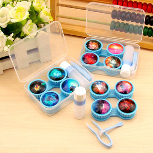 Mini set with contact lens cases ZZ002, 2pcs
