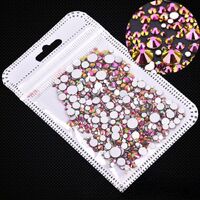 Набор страз с плоским дном для украшения оправ и очков, 39 цветов, PD0006