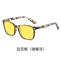 Plastic night vision sunglasses, with flex hinges KY8082夜视平光