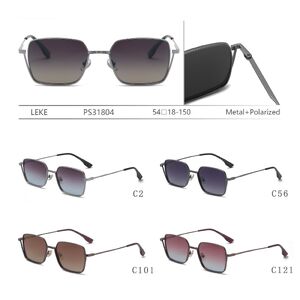 Polarized metal sunglasses for women Leke PS31804
